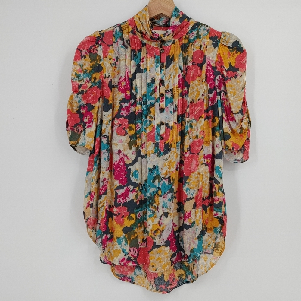 Maeve | floral print blouse
